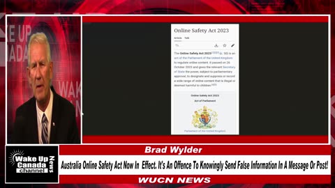 WUCN-Epi#305-Australia Online Safety Act-An Offence To Knowingly Send False Info In Message or Post!