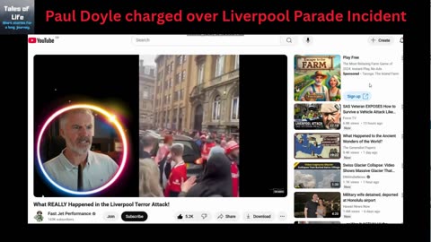 Paul Doyle charged over Liverpool, UK, parade