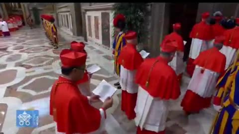 Konklave 2025 - Einzug