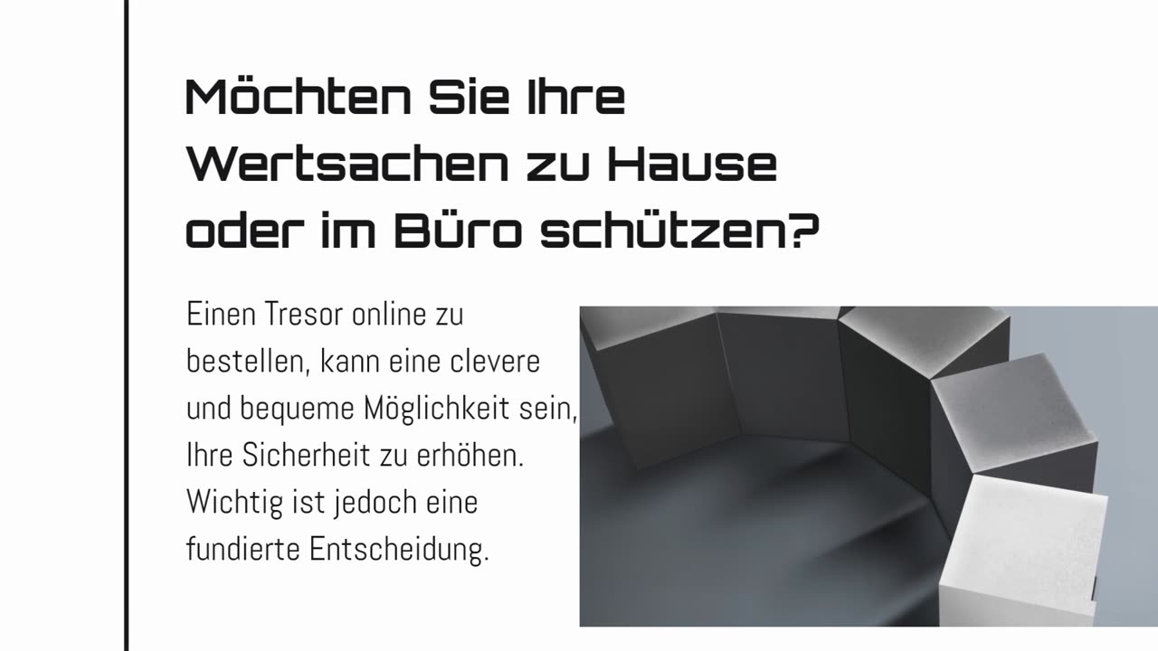 Tresor Online Kaufen