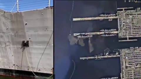 How robots climb giant metal structures of ships to scan for weak spots and damages