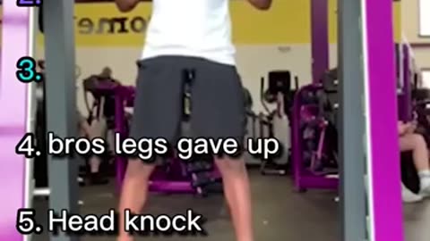 Shocking: Funniest Gym fails