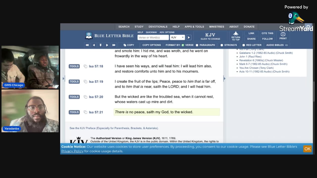 No peace for the wicked