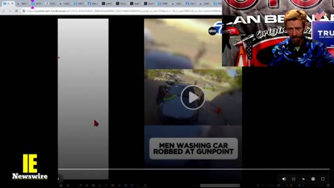 MAN ROBBED @ GUNPOINT while washing his car! Trump Admin blows Drug dealers outta the water!