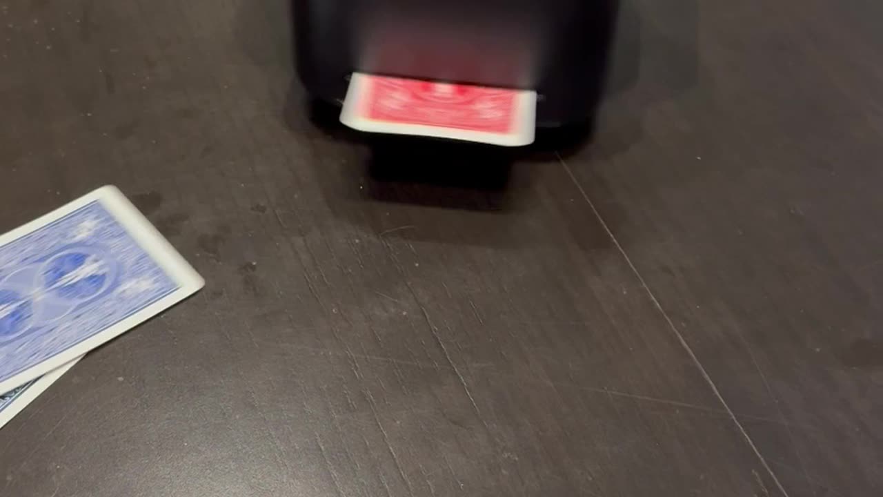 Robot Shuffles and Deals Cards at Family Game Night
