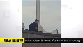Two gunmen filmed opening fire at Jewish festival on Bondi Beach