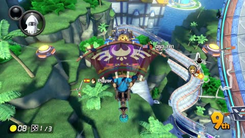 #MarioKart8Deluxe Race Nine: Big Blue