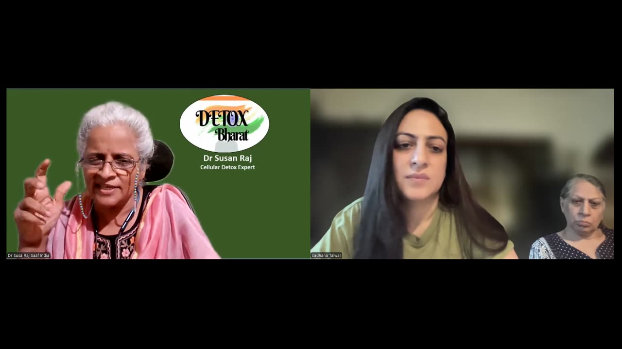 Sadhana Talwar with Dr Susan Health consultation