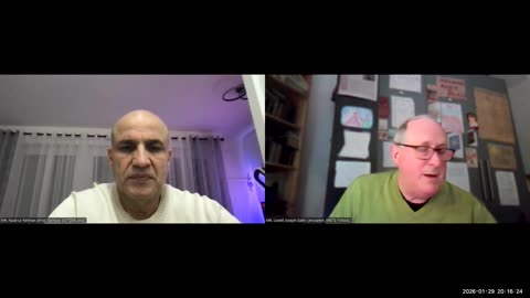 R&B Monthly Seminar: R&B Pashtun-Israel Fellowship (Episode #49 -- Thursday, January 29th, 2026). Co-Chairs: MR. Fazal-ur Rehman Afridi (SWITZERLAND). DR. Nancy Kobrin (Israel)