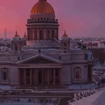 Saint-Petersburg from a bird's-eye view