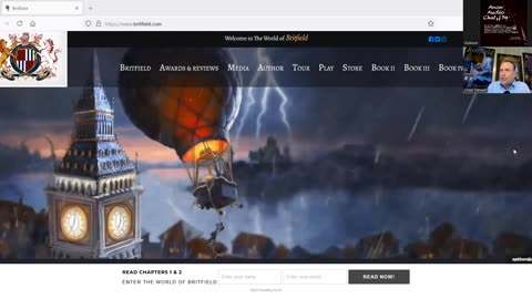 AUDIO CHAT 174 | SG Sits Down w/ Patriot Children's Author Chad "CR" Stewart: The Upcoming "BRITFIELD" Children's Movies