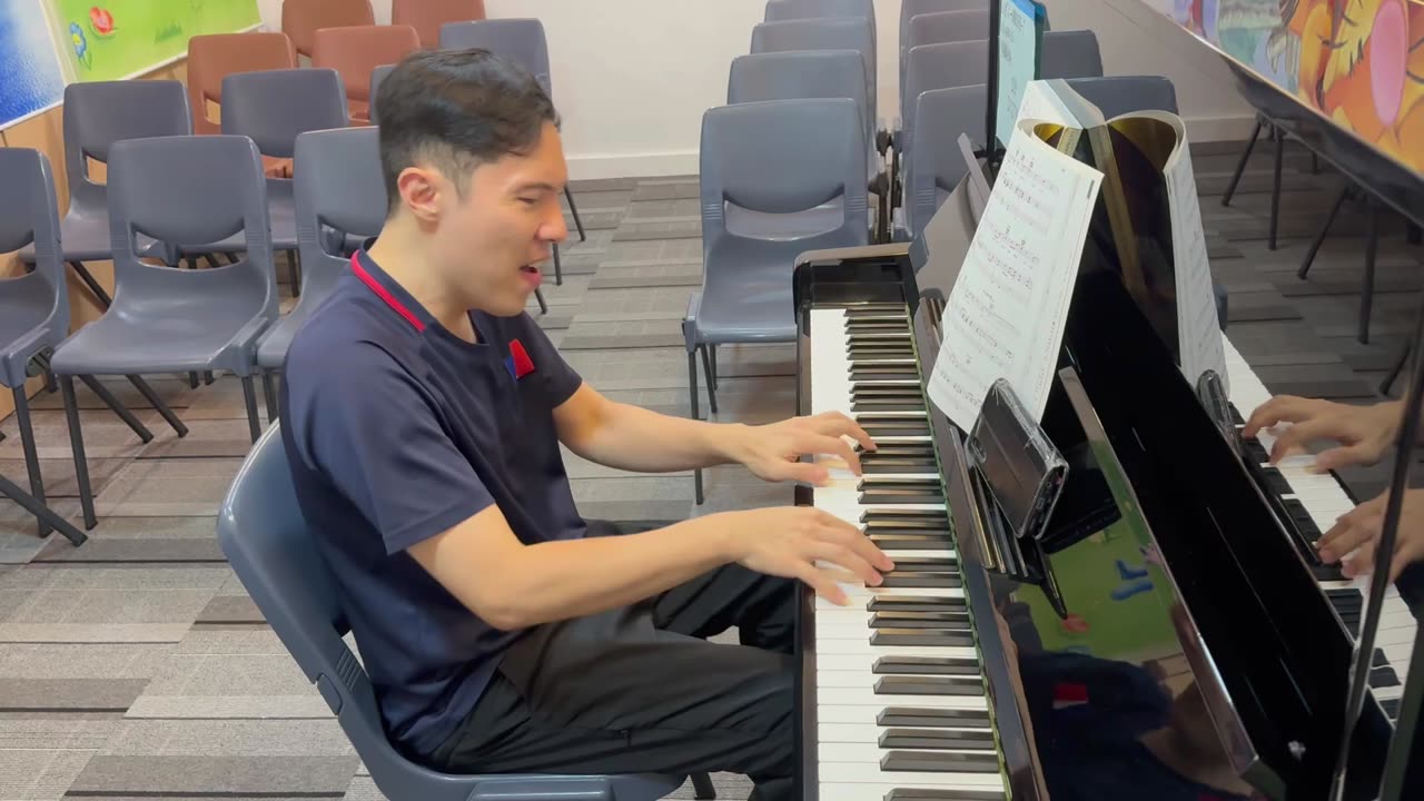 One of my favourite ways to start a day at Manning Music Centre =)