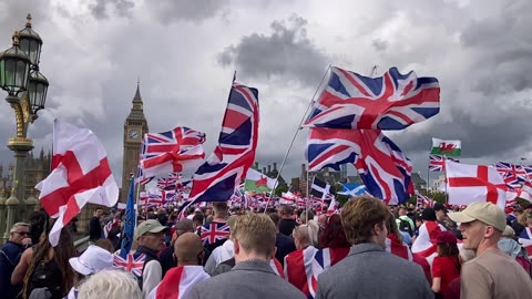 Free Speech Rally, London, September 13, 2025