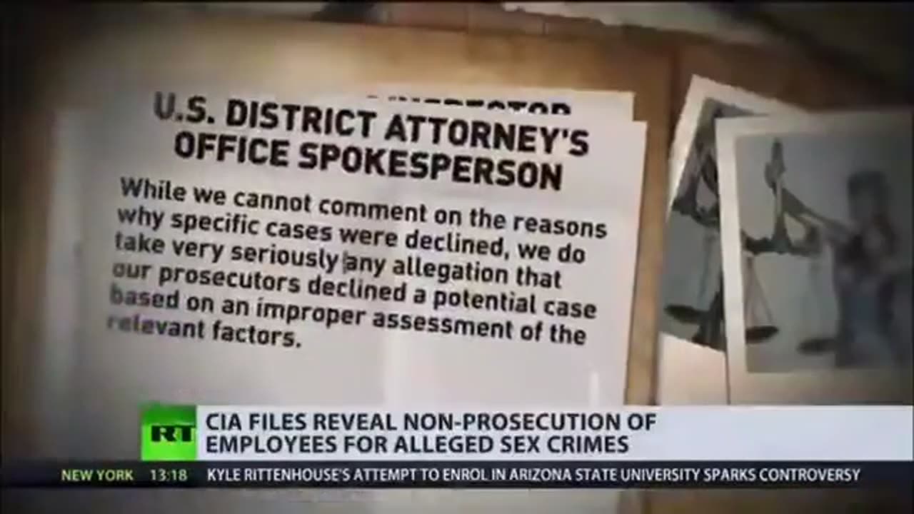 RT Report on the CIA Raping Babies and Children