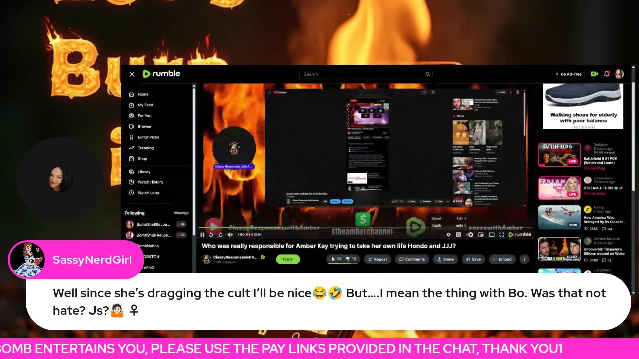 Let's watch Amber Beat Up JJJ