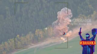 Russians Hit a UAV Control Point With Geraniums