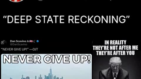 Donald J. Trump "The Deep State's Judgment"