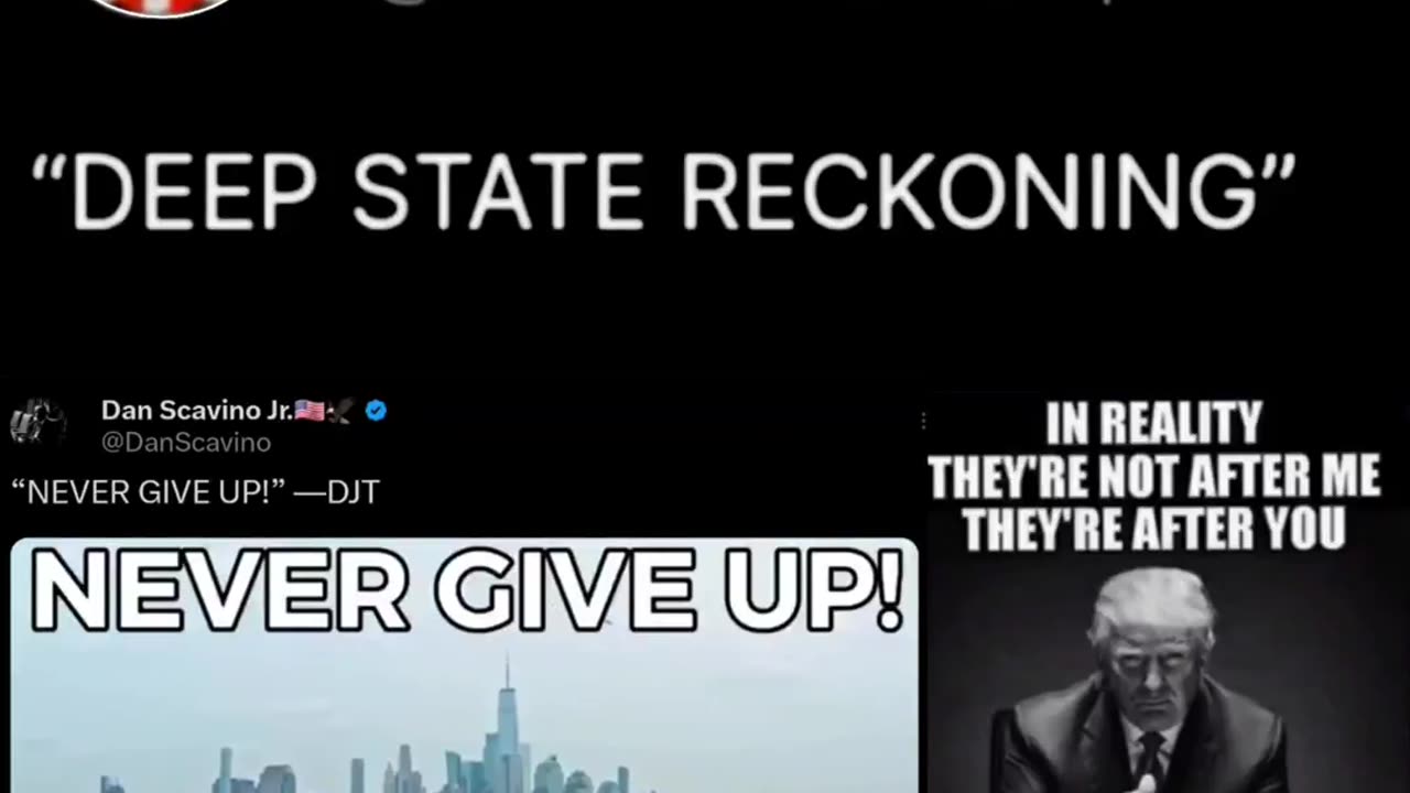 Donald J. Trump "The Deep State's Judgment"