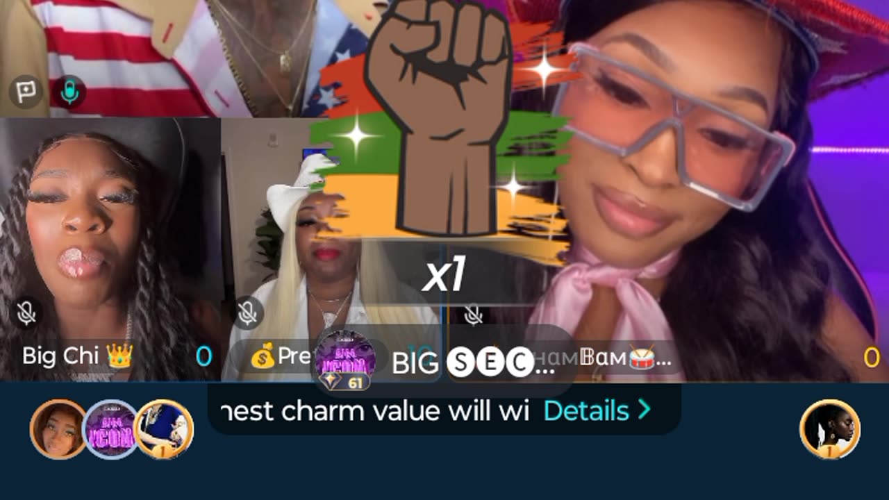 Receipt Queen, TeeTee and Chi bang it out