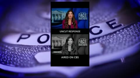Kristi Noem blasts CBS for 'shamefully' editing interview