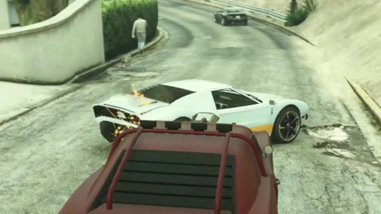 GTA V 227 Duke O'Death Crash💥 𝗙𝗼𝗹𝗹𝗼𝘄 For More╰┈➤🔗