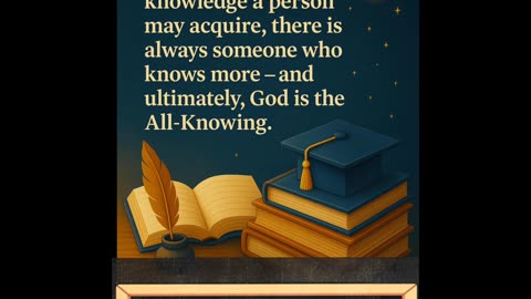 Surah Yusuf / Knowledge