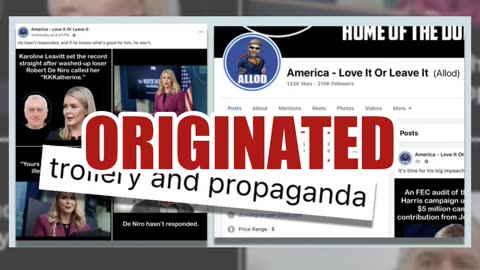 Fact Check: Satirical Story About Robert De Niro Calling Karoline Leavitt 'KKKatherine' -- Not Real