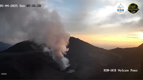 Poas Sunrise Timelapse 04.05.25