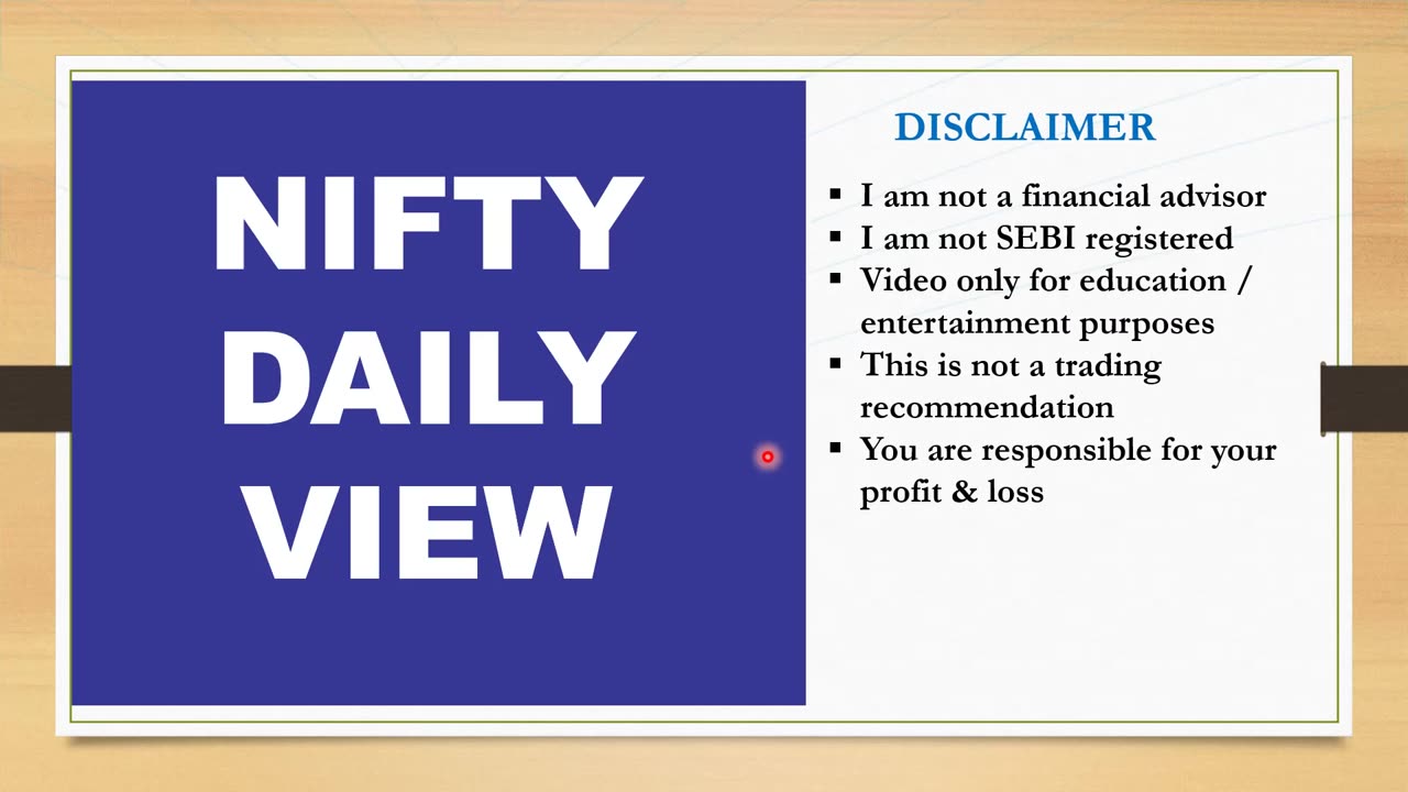 Nifty prediction for 13th & 14th August