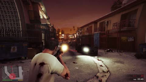 Battle104 Trevor vs Ballas GTA V