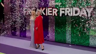 Lindsay Lohan, Jamie Lee Curtis bring 'Freakier Friday' to London