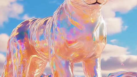 Big Cats + Candy (Lynx, Jaguar, Tiger, Lion) (2160p60)