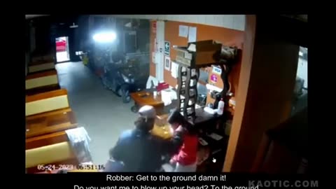 Having a bad day_ Improve your mood by watching a father off home invader who threatened his kids
