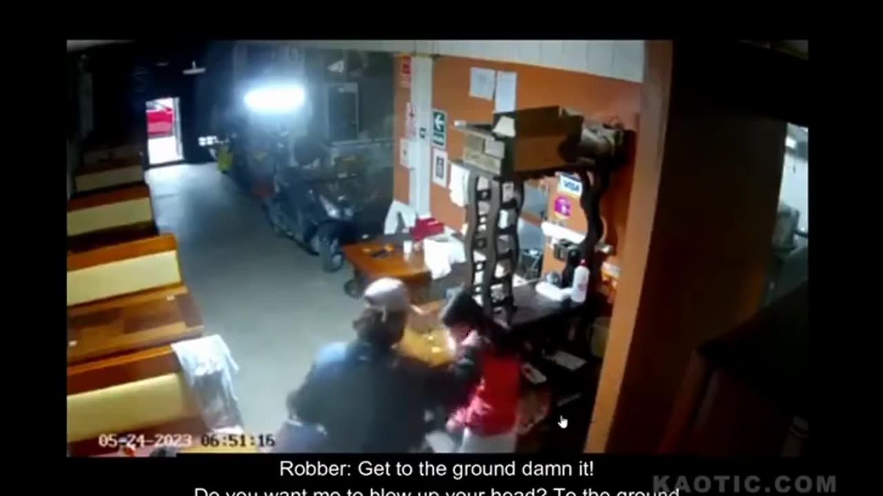 Having a bad day_ Improve your mood by watching a father off home invader who threatened his kids