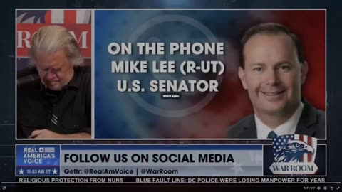 Sen Mike Lee on War Room: We need to end mail-in voting nationwide.