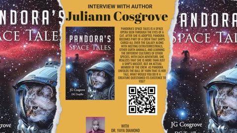 Juliann Cosgrove and her adventures through the Eyes of a Cat in 'Pandora's Space Tales'