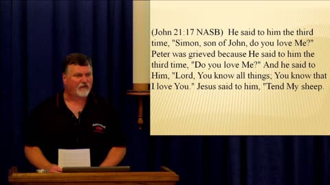 John 21 – Was Peter asked to proclaim his love 3 times to offset his denial of Yeshua 3 times? 2021