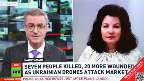 My Comments on RT: Ukrainian drones target civilians at busy market in Kherson