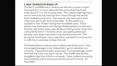 Rising Up! Be the Blessing! What can you do? Charlie Kirk Lagacy