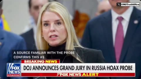 🚨 AG Pamela Bondi Directed to bring the RussiaGate Evidence DNI to a GRAND JURY