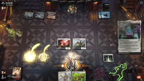 Magic The Gathering Standard Ranked Match.