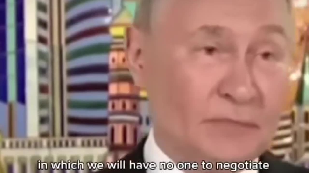 Putin says he does NOT want war with UK