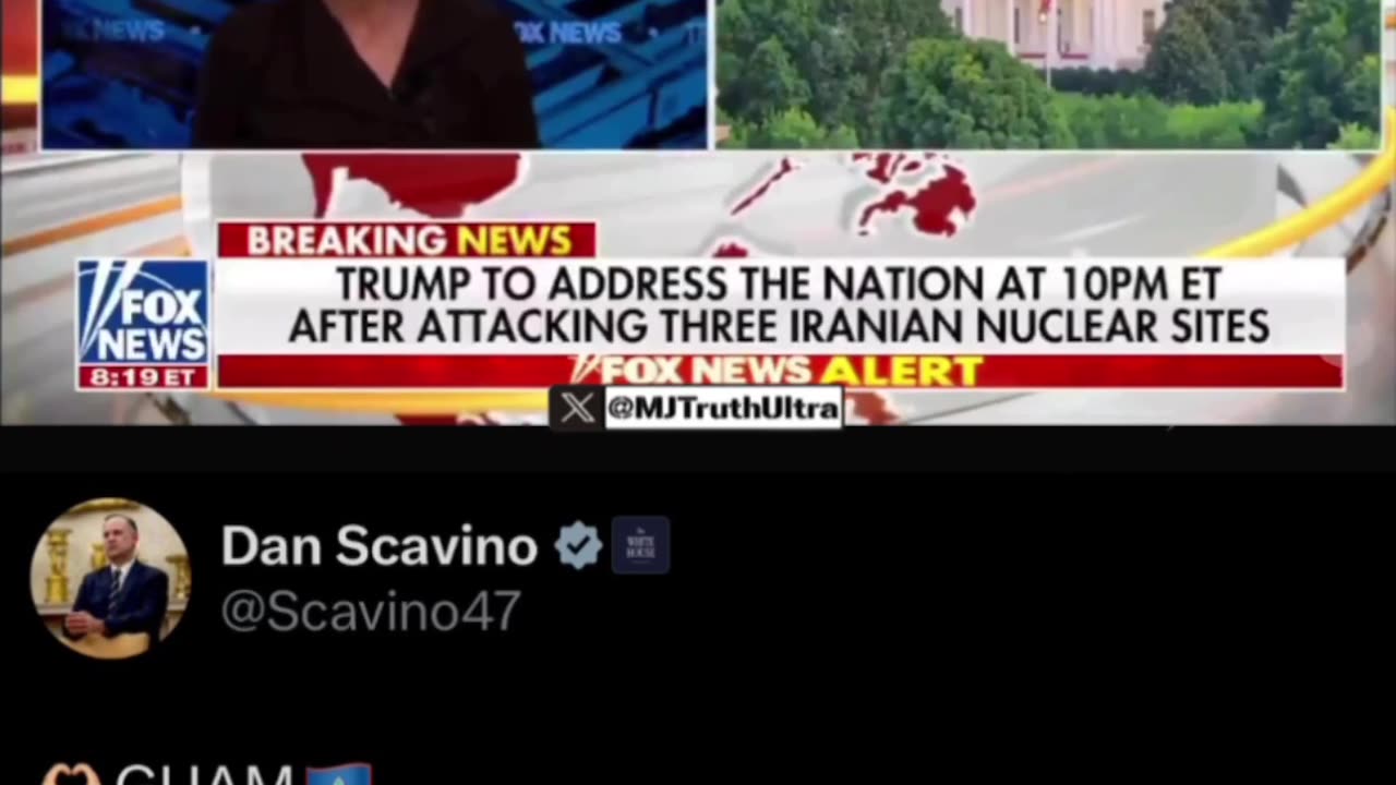Dan Scavino just confirmed that the B-2 bombers heading to Guam were a Head Fake