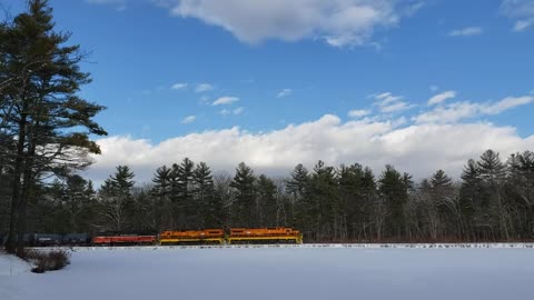 Providence & Worcester GRWO in the snow
