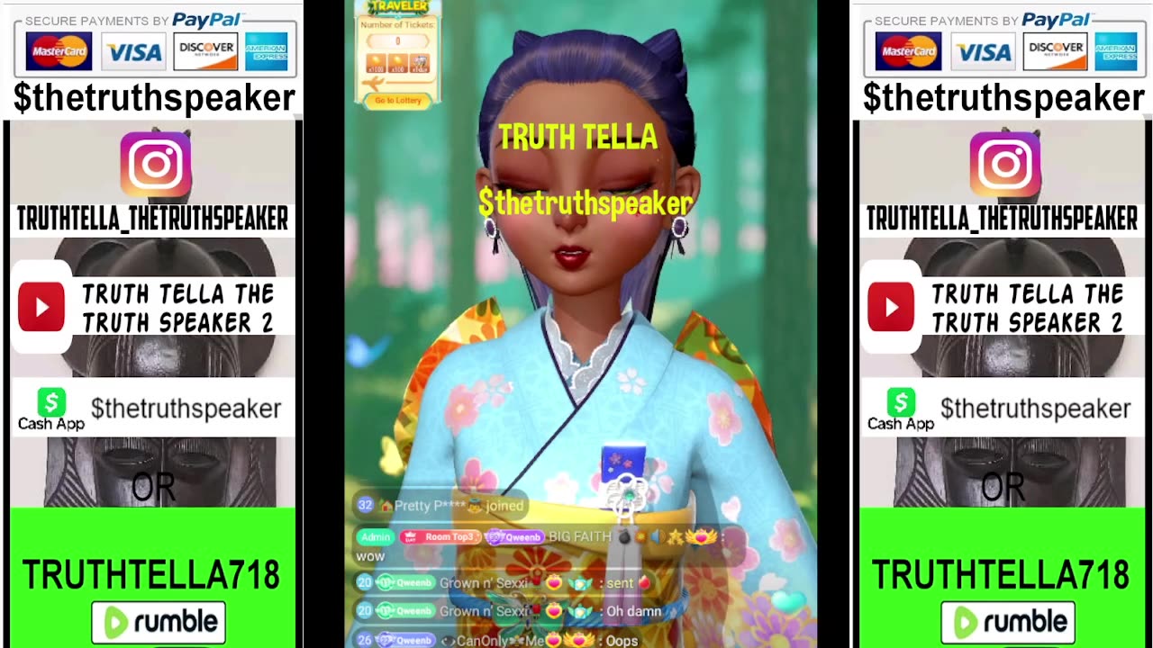 LADYBEE GOING IN ON HER SOLO LIVE THEN LINES MESSY CALLER