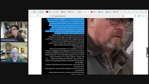 BNN (Brandenburg News Network) 5/19/2025 Davis, Null/Urso, Supreme Court Case Daniel Richard