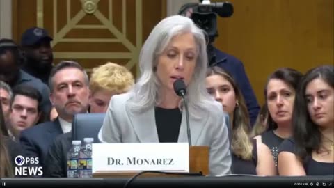 The CDC Director Nominee Susan Monarez is a Wicked Liar. Listen to this BS