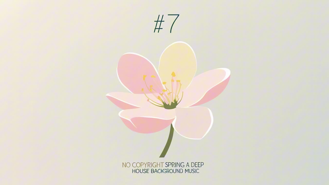 (Instrumental) [No Copyright Spring Deep House Background music] #7