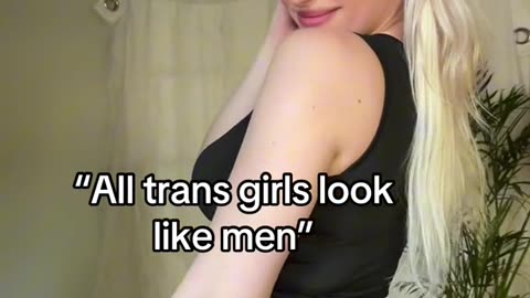 Completely great blonde tgirl to it