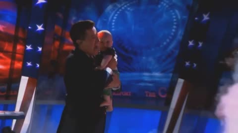 I don’t know what’s sicker- Colbert openly showing who he is, or the audience applauding & laughing😡